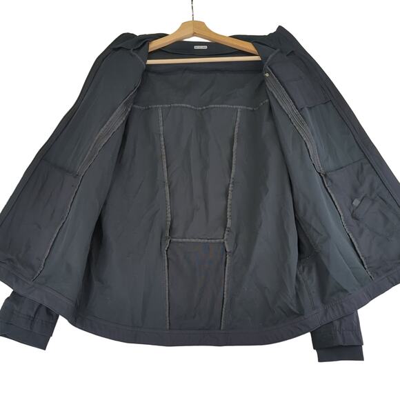 Lululemon Ventilated Running Jacket Men's Large Black Reflective Windbreaker - Picture 7 of 8